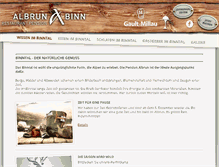 Tablet Screenshot of albrun.ch